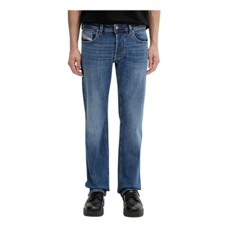 Diesel Jeans, Heren, Blauw, W36 L32, Straight Jeans