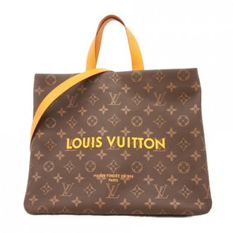 Louis Vuitton Brown Tote Bag (Pre-Owned)