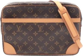 Louis Vuitton Pre-owned Cross Body Bags, female, Brown, Size: ONE SIZE Pre-owned Trocadero 30 Shoulder Bag
