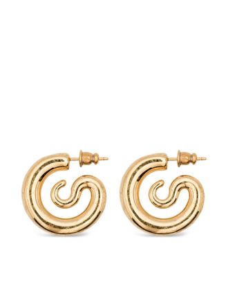 Panconesi Serpent earring - women - 18K Gold Plated Copper - One Size
