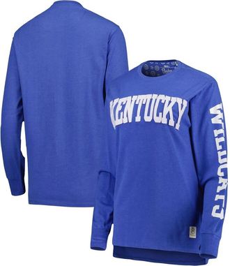 Pressbox Womens Pressbox Royal Kentucky Wildcats Two-Hit Canyon Long Sleeve T-Shirt at Nordstrom, Size Small