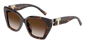 Tiffany & Co. TF4239U 80153B Womens Sunglasses Tortoiseshell Size 52