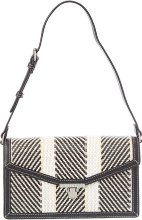 Raf&eacute; New York Kimi Straw Shoulder Bag