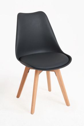 Regalos Miguel Regalos Miguel - Packs Sillas Comedor - Pack 6 Sillas Synk Basic - Negro
