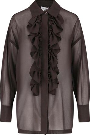 P.A.R.O.S.H. P. A.R. O.S. H. Shirt with ruffles