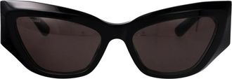Balenciaga Bb 0444S Zonnebril - unisex - Zonnebrillen - Zwart - 60 MM - Nylon - Accessoires