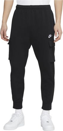 Nike MENS Sportswear Club French Terry Casual Overall Ankle Banded Pants Black CZ9955-010