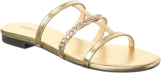 L'agence Hennie Caged Leather Sandal