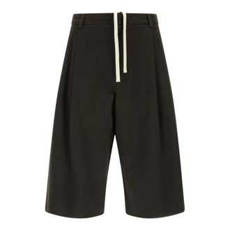 Tela Lake Bermuda Shorts - Dames - Korte Broeken - Zwart - S - Katoen - Korte Broeken