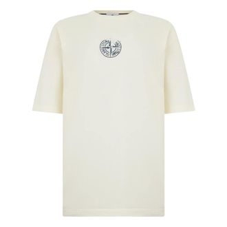 Stone Island Hombre, Camisetas, Beige, Talla: M