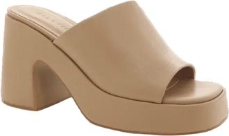 Billini Womens Leslie Platfrom Mule In Clay