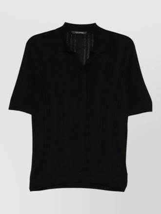 Tagliatore silk polo shirt