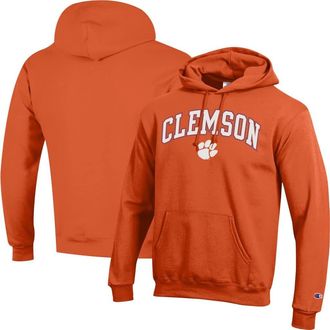 Champion Mens Champion Orange Clemson Tigers Arched Logo Fleece Pullover Hoodie at Nordstrom, Size X-Large