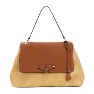 Guess Maggie Grand Handbag - female - Guess - Shoulder Bags - Beige - ONE SIZE - Bags