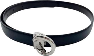 Cartier Pre-owned Vintage Belt - Dames - Vintage Accessoires - Zwart - ONE Size - Leer - Vintage