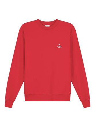 Arte Sweater met geborduurd logo - RED