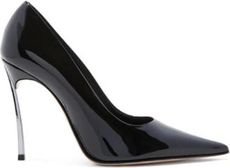 Casadei Superblade Lakleer - Dames - Pumps - Zwart - 40 EU - Leer - Schoenen