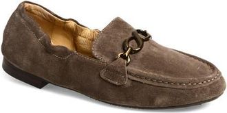 Chocolat Blu Alison Loafer in Dark Taupe Suede at Nordstrom, Size 7.5