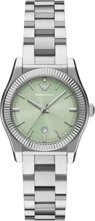 Armani Federica Quartz Mint Green Dial Ladies Watch AR11656