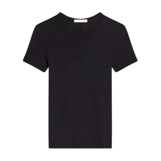 Helmut Lang Camiseta Con Logo - Tops - Mujer - Negro - L