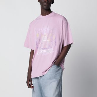 Balenciaga Light pink cotton T-shirt