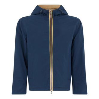 K-Way Claudel Giacca con Cappuccio - - Jackets - Uomo - Blu - M