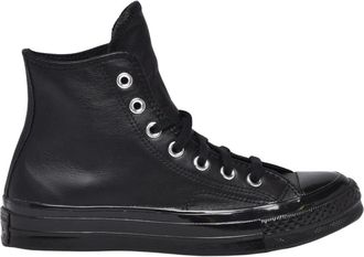 Converse Schoenen, Dames, Zwart, 41 EU, Leer, Chuck 70