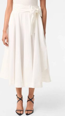 Trina Turk Amano Skirt In White