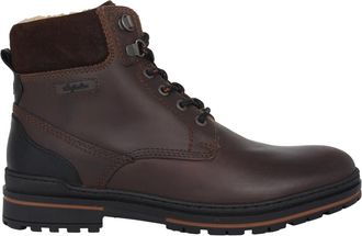 Australian Footware Donkerbruine Heren Enkellaars - Heren - Veterlaarzen - Bruin - 49 EU - Leer - Schoenen