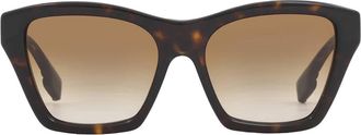 Burberry Arden Brown Gradient Butterfly Ladies Sunglasses BE4391 300213 54