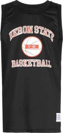 Heron Preston Basketball Tanktop - Heren - Tops zonder mouwen - Zwart - S - Polyester - Tops
