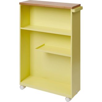 Yamazaki Tableware Rolling Storage Cart in Yellow at Nordstrom