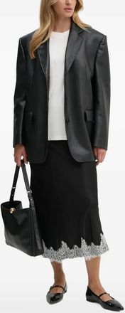 Nanushka T-shirt con ricamo - Bianco