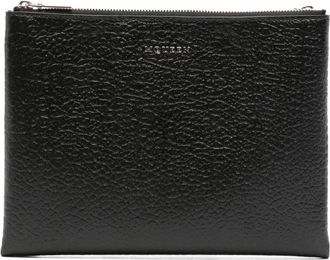 Alexander McQueen Alexander Mcqueen Black / Silver Ladies Cross Bar Clutch