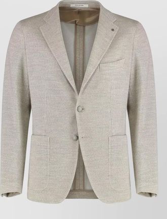 Tagliatore single-breasted suit jacket