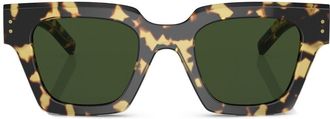 Dolce & Gabbana Eyewear square-frame sunglasses - men - Acetate - 48 - Yellow