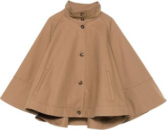 Max Mara Fulcro Cape - Womens - Cotton