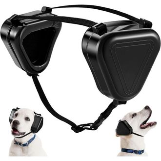 Elle Orejeras Protectoras Para Perros - Reducci&oacute;n De Ruido - Carcasa De Abs Y Parches Aislantes De Algod&oacute;n - Ajuste C&oacute;modo