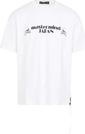 Mastermind Japan cotton t-shirt - men - Cotton - M - White