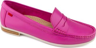 Marc Joseph New York Hamptons Penny Loafer in Pink Napa/White Sole at Nordstrom Rack, Size 5.5