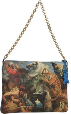 Louis Vuitton Pre-owned Clutches, female, Multicolor, Size: ONE SIZE Pre-owned Accessory Pouch