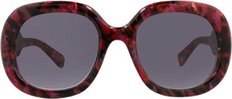 Chlo&eacute; Square-Frame Recycled Acetate Sunglasses
