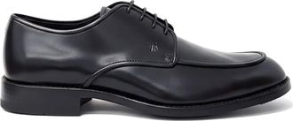 Tod's leather derby shoes - Black