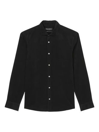 Marc O'Polo button-up shirt - men - Cotton - M - Black