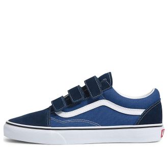 Vans Old Skool Suede Canvas Velcro Dress Blue VN0A3D29OIW