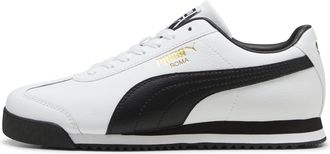 Puma Puma Mens Roma Sneaker, White-Black-Team Gold Ah23, 8.5 UK