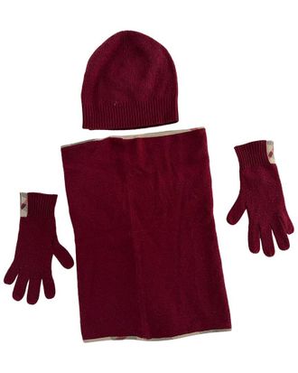 Burberry Gloves, Scarf & Beanie (Authentic Pre-Loved)