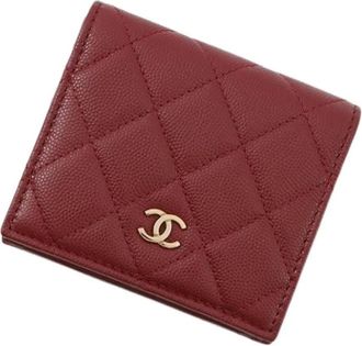 Chanel Pre-owned Wallets, female, Red, Size: ONE SIZE Pre-owned Vintage Wallet
