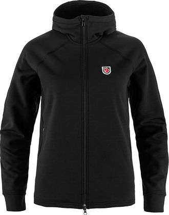 Fj&auml;llr&auml;ven Expedition Fleece Hoodie W Womens Sweatshirt Black : XL, Elastane/Polyester