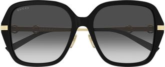 Gucci Sunglasses, female, Black, Size: 57 MM Occhiali da sole